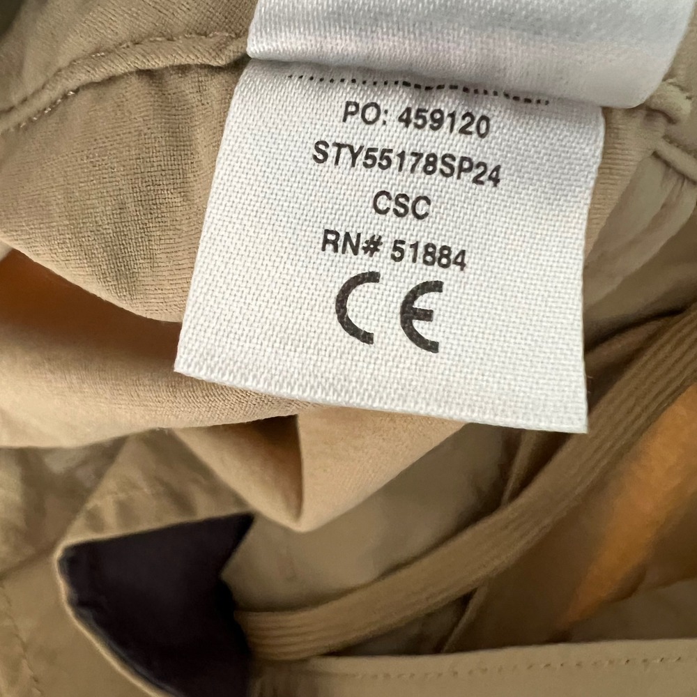 Patagonia Mens Lightweight Outdoor Hiking Tan Hiking Pants Size 28x29 Nylon Gorp - Picture 10 of 10